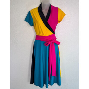 Elhoffer Dress Womens Medium Broken Doll Sally Wrap Cosplay Costume Comic Con